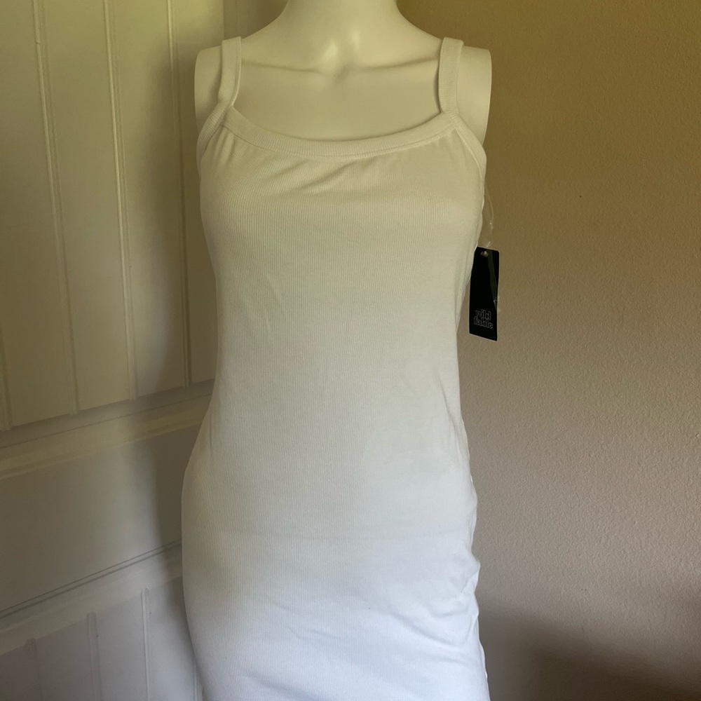 NEW WITH TAGS 🤍 White Backless Mini Dress